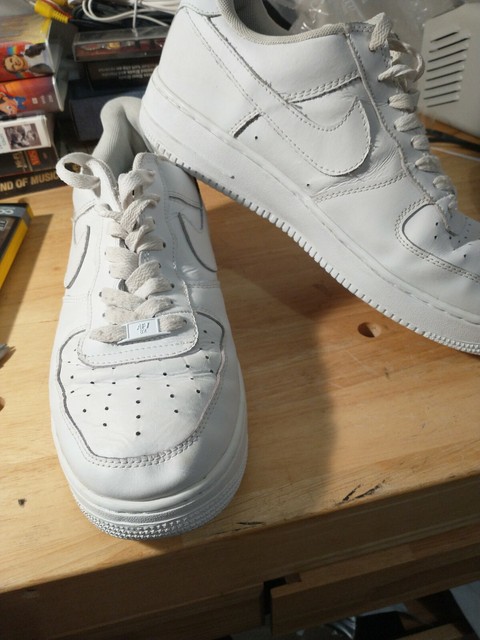 Nike Air Force 1 mid. Bought these second hand so - Depop
