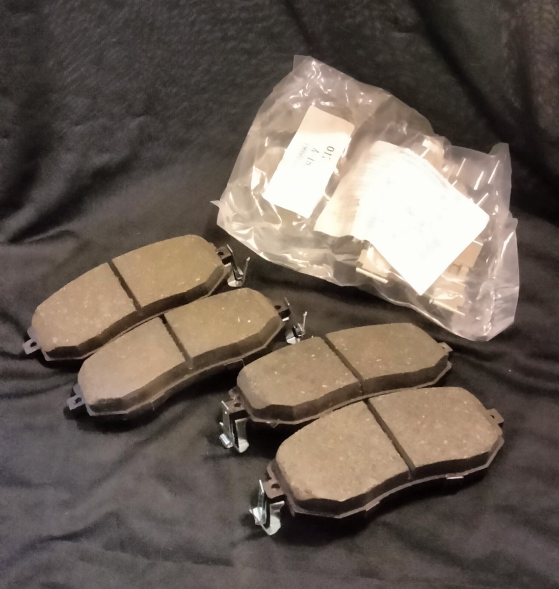 BrakeBest Ceramic Front Disc Brake Pads; SC1539-COMPATABLE WITH