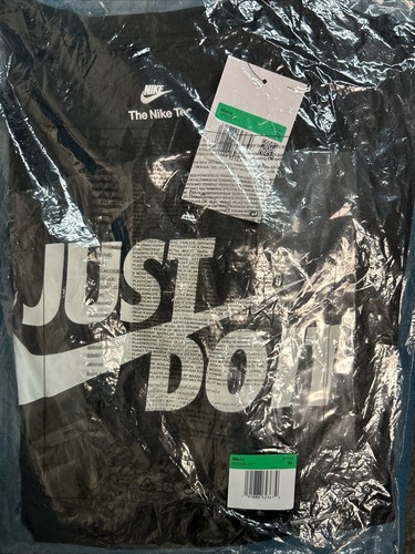 Nike Sportswear JDI Men's T-Shirt In Black/White Size XL New - Bild 5 von 6