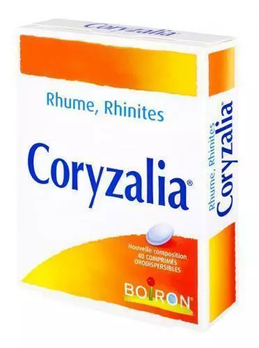 BOIRON Coryzalia Remedio Homeopático Natural - Frío.Rinitos - 40 Comprimidos Recubiertos - Imagen 1 de 7