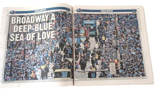 New York Post Newspaper February 8 2012 Heroes City Salutes Champion Giants - Picture 10 of 12