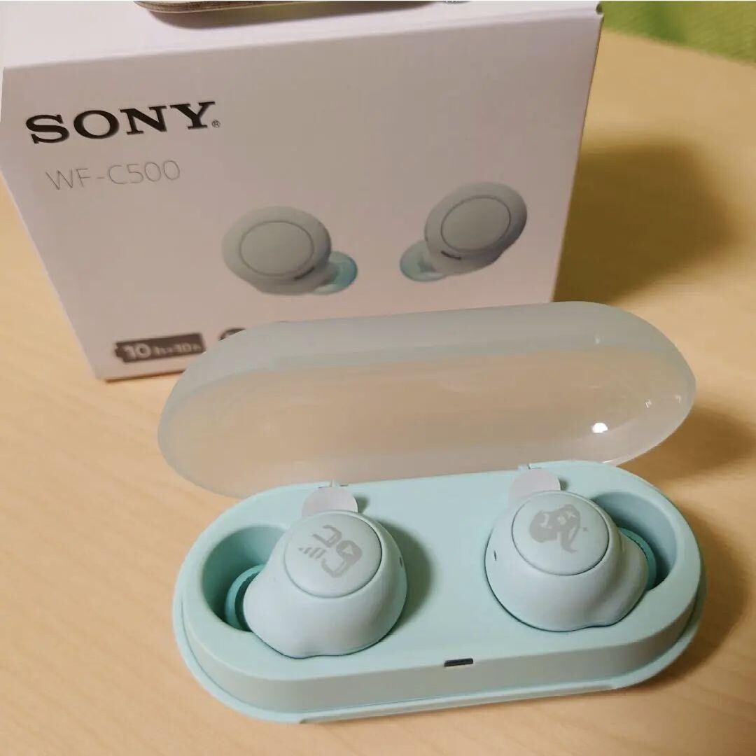 SONY Wireless Earphones WF-C500/MK Hatsune Miku collaboration