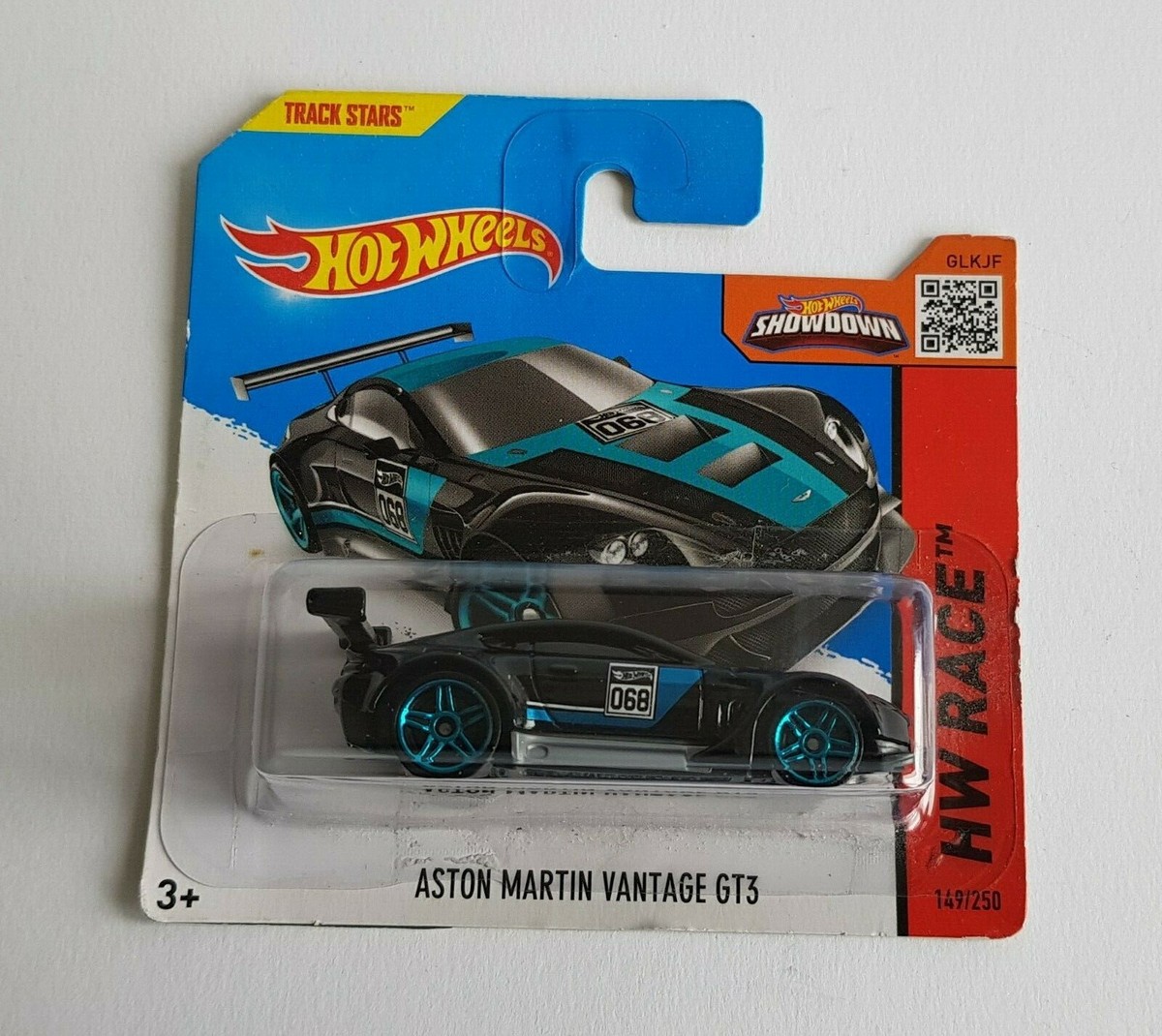 Mattel / Hot Wheels Aston Martin Vantage GT3 Pristine Mint
