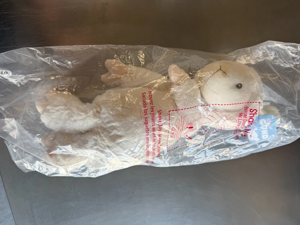 Palillo de dientes Gund Baby llama grande 18" peluche suave animal de peluche 6052126 con etiqueta nuevo con etiquetas Foto 4 de 4