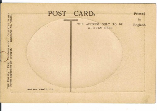 POSTAL GIRATORIA HM QUEEN ALEXANDRA POR LAFAYETTE C1905 RP - Imagen 2 de 2