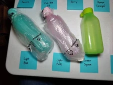 NEW Tupperware Small Eco Water Bottle 16 oz / 500ml Mulitple Colors FREE SHIP!!