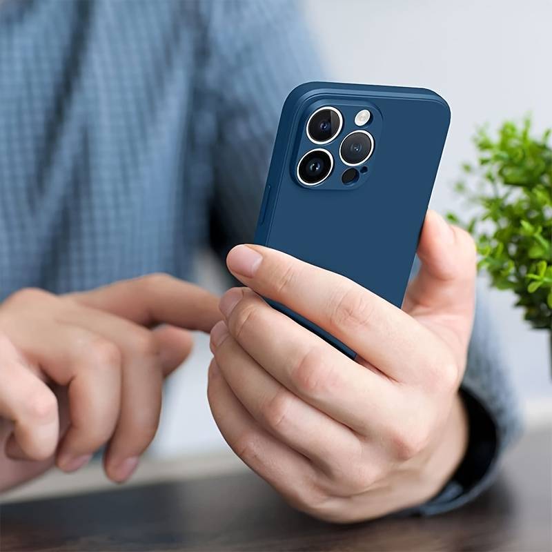 Custodia Bumper Iphone Custodia Bumper Trasparente In Gel Per IPhone 13, 14, 15, 16 Pro Max E Altri Modelli Copertura Protettiva IPhone - Foto 3