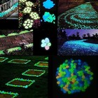 Glow in the Dark Pebbles Resin Stone For Home Garden Walkway Fish Tank Aquarium