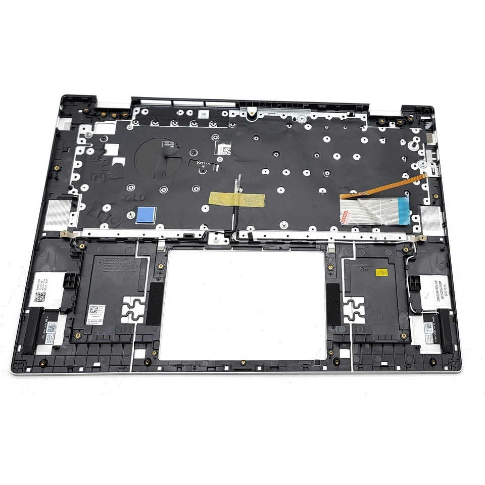 Nuevo para Dell Inspiron 16 5625 5620 0HJ5PC B12 reposamanos con teclado retroiluminado plateado Foto 2 de 4