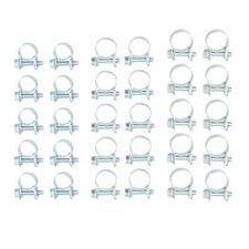 30 Pack High Quality Fuel Injection Hose Clamp Auto Fuel Clamps 14 516 38