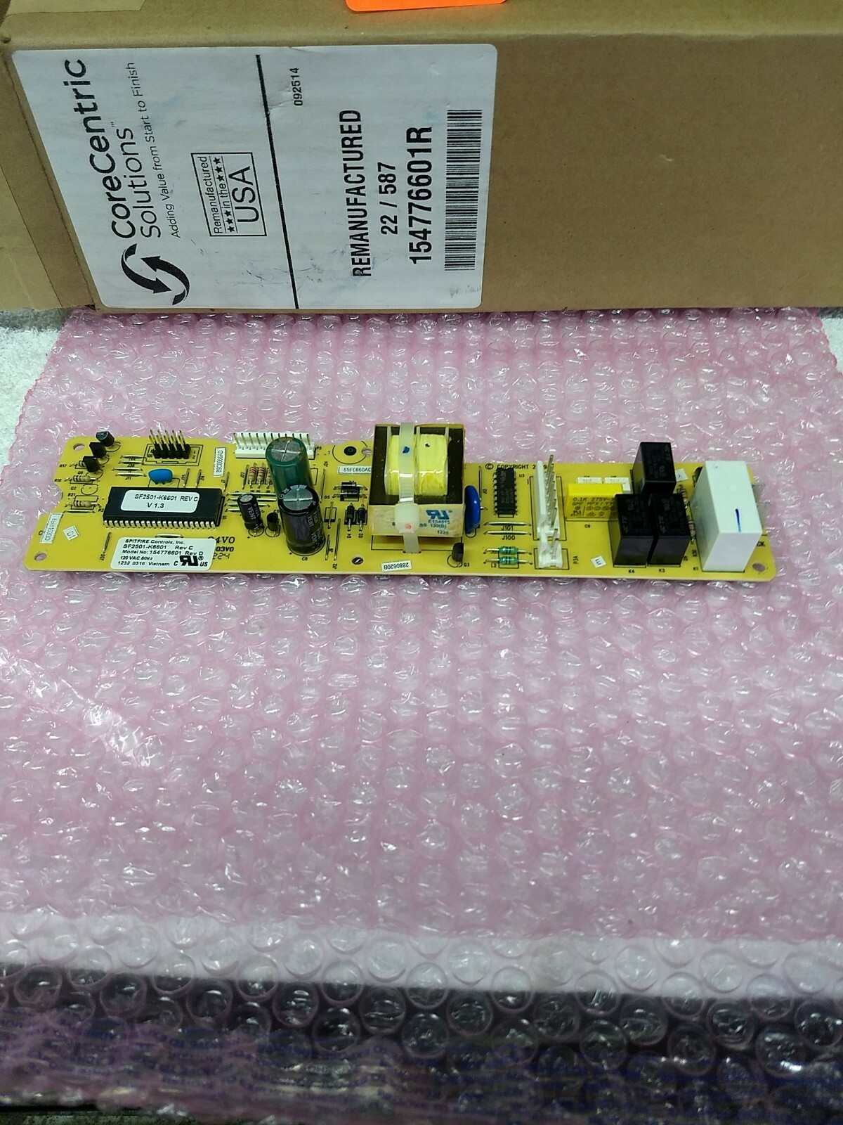 Frigidaire Dishwasher Control Board Sf2501k1901 A02381901 Rev a