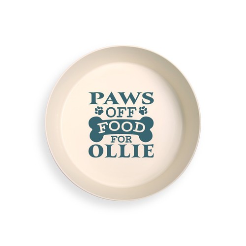 Personalised Dog Bowls Food Water Medium Pet Puppy Feeding Feeder Non Slip Base - Picture 156 of 198