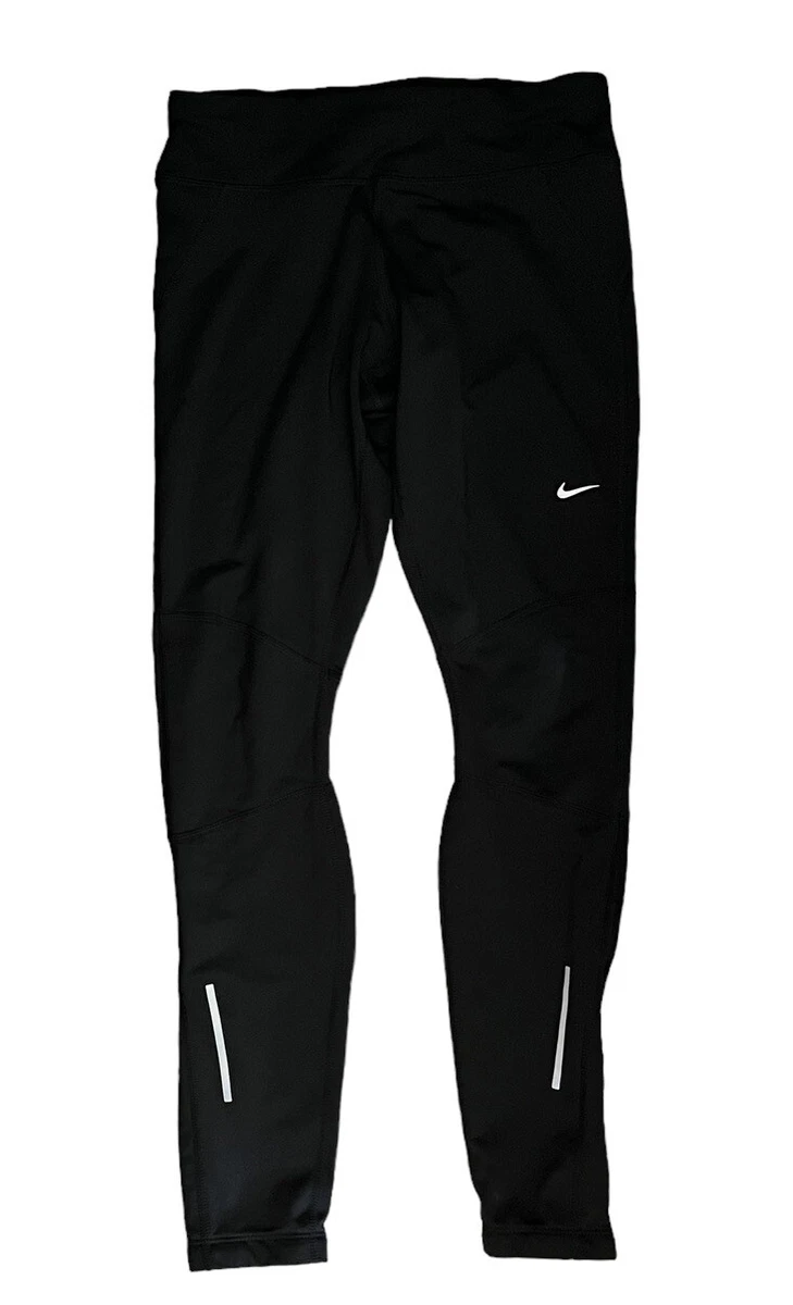 Nike dri fit leggings with ankle zip top