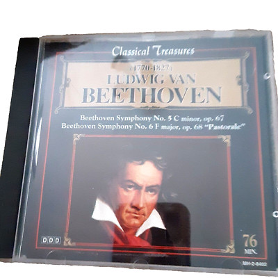 Symphony No. 5 C Minor Op. 67 No. 6 F Major, Op. 68 Beethoven CD Pastorale