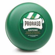  3-Pack Proraso 5.2oz Shaving Soap In A Bowl Refreshing and Toning Green 400114
