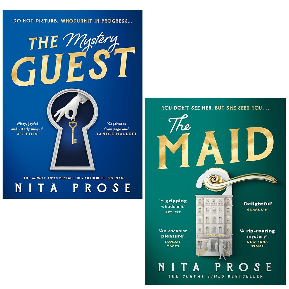 Molly the Maid Series Collection 2 Books Set by Nita Prose Mystery Guest