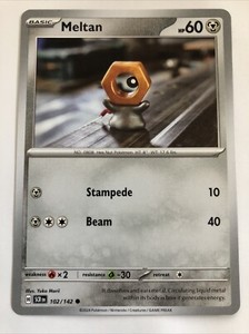 Pokémon TCG Stellar Crown Meltan 102/142 NM