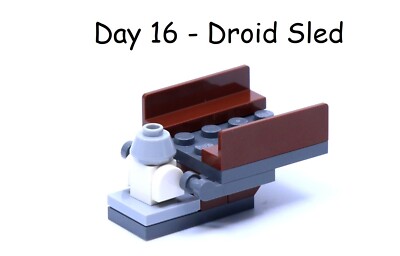 New (Single) *DAY 16* Droid Sled Lego Advent Calendar Disney Star Wars 75307