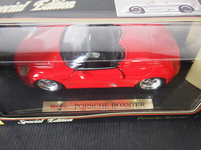 Maisto 1/18 PORSCHE BOXSTER IN RED # 31814 | eBay