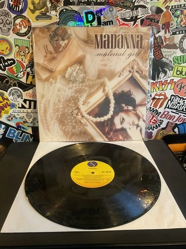 MADONNA Material Girl 12” SINGLE VG+ VINYL