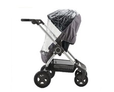 STOKKE Scoot Rain Cover for Stroller. Gray Wa...