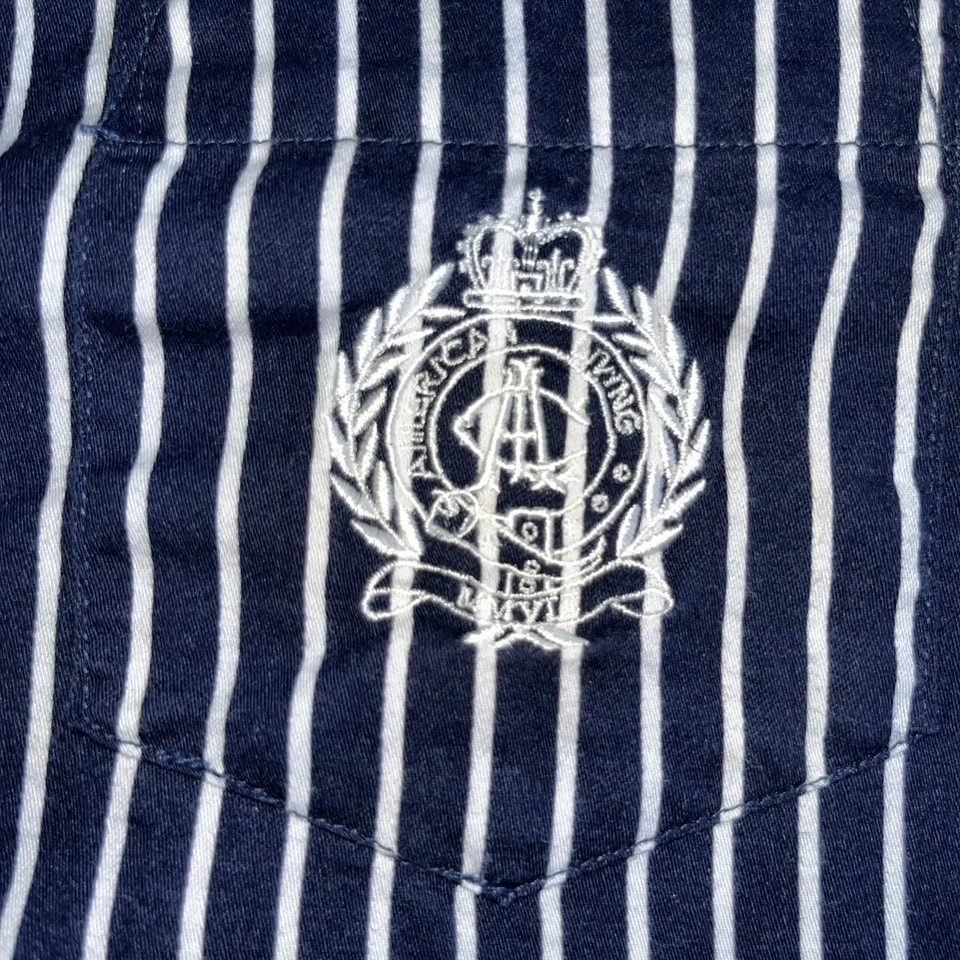 AMERICAN LIVING Pijama Mujer L Negro Blanco 2 Piezas Rayas Salón Foto 3 de 4