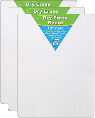 Dry Erase Board, Minimalist, 18'' X 24'', Pack of 3