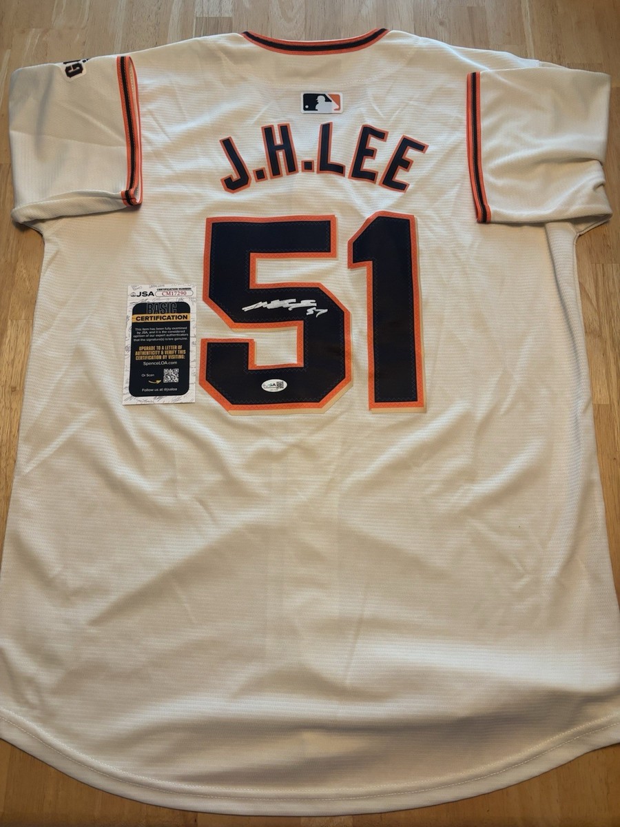 Jung Hoo Lee Signed Autographed San Francisco Giants Jersey Jsa