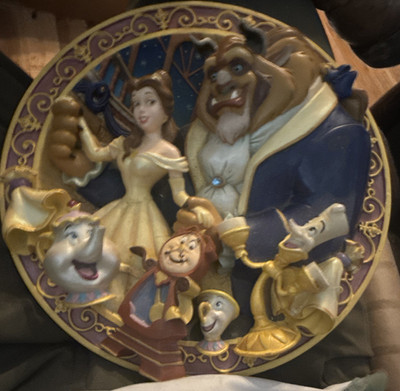 Disney Beauty and the Beast Limited Edition Ornamental Plate 1994