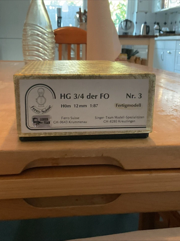 Ferro Suisse H0m HG 3/4 der FO Nr.3 Fertigmodell