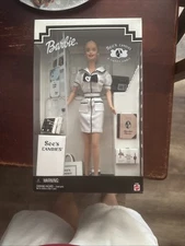 unboxed Barbie See's Candies First job Salesperson 27289 Mattel 1999