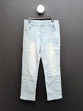 Jeans High Waist Straight Leg Pocket Women's Jeans Size Large Blue