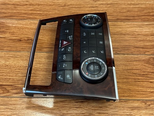 OEM 2007-2012 Mercedes-Benz GL450 AC Heater Climate Control Switch Trim Panel - Picture 2 of 4