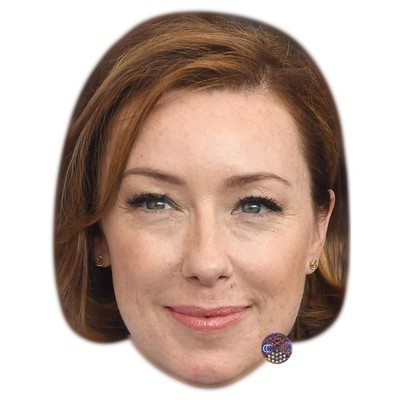 Molly Parker Celebrity Mask, Flat Card Face, Fancy Dress Mask