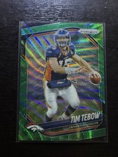 2025 Panini Prizm Green Prizm Tim Tebow #300 Denver Broncos NFL Football