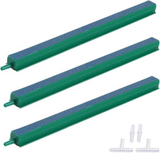 Fish Tank Air Bubble 3-Piece Air Stone Bars for Aquarium,Air Stone Bar Hydroponi