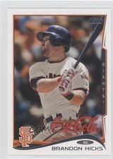 2014 Topps Coca-Cola San Francisco Giants Brandon Hicks #SF20 0p3