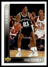 1993-94 Upper Deck Sleepy Floyd San Antonio Spurs #302