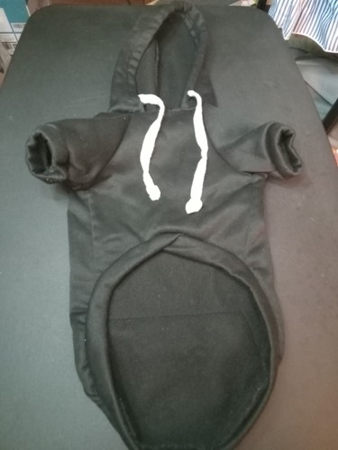 Basic Dog Hoodie - Hood w/ Drawstring, and Pocket - XL