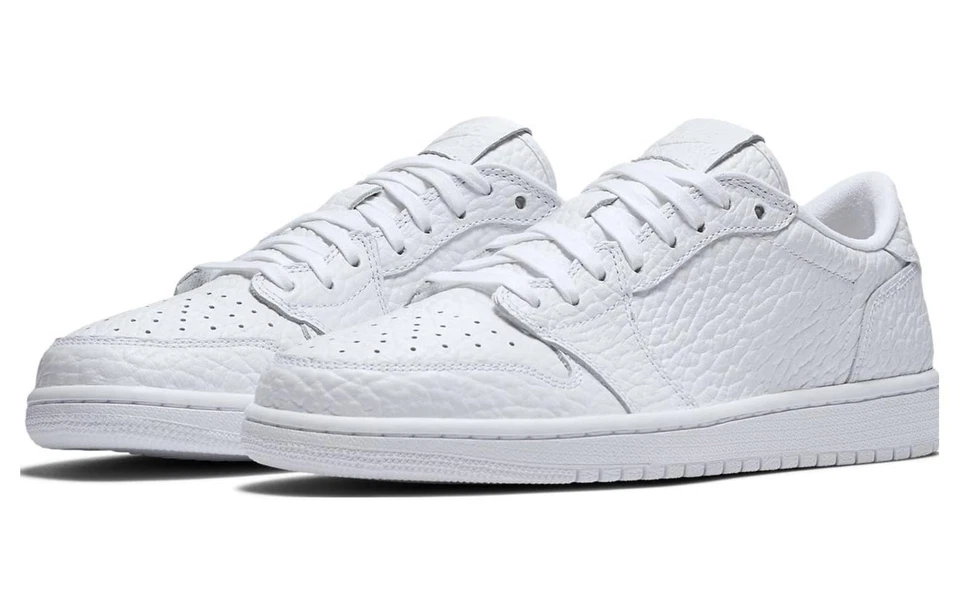 JORDAN 1 Retro Bajo Ns Triple Blanco - 872782-100 Envío Ahora Foto 2 de 4