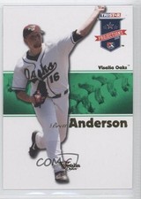 2008 TRISTAR PROjections Green 25/50 Brett Anderson #331 0b0
