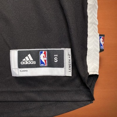 Adidas NBA Swingman Black Jersey Brooklyn Nets #7 Joe Johnson