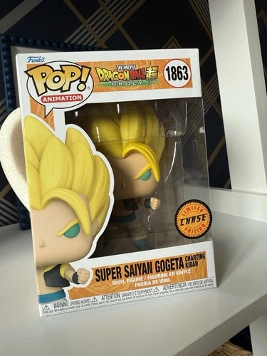 Funko Pop! #1863 Dragon Ball Super Gogeta Super Saiyan Edición Limitada Persecución