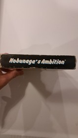 NOBUNAGA'S AMBITION Nintendo NES Complete CIB W/ Poster Map Manual Registration