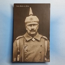 WW1 Military Postcard C1916 Real Photo German Patriotic Kaiser Field Uniform