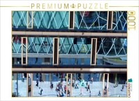 Calvendo Puzzle Street Scene Reflection | 1000 Pieces, Finished Size 25.2 × 18.9