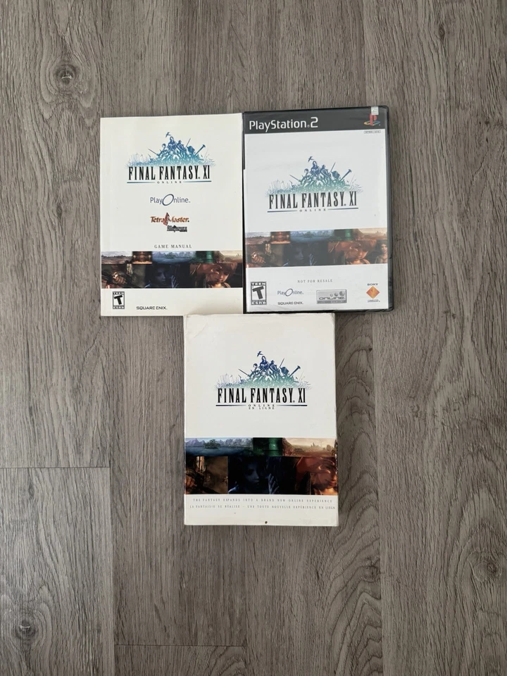 Final Fantasy XI Online (PlayStation 2) PS2 (Brand New &Factory Sealed!) - Image 3 of 4