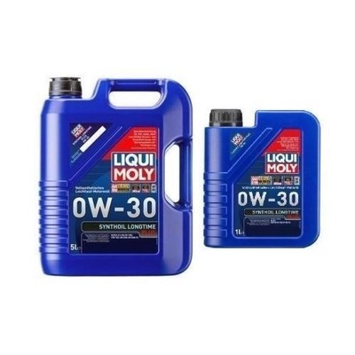 Liqui Moly Motoröl Synthoil Longtime Plus 0W-30 6-Liter VW 50300 50601 1151+1150