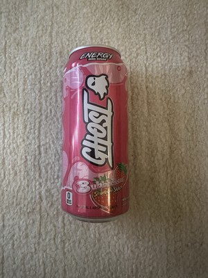 Ghost Energy Drink Bubblicious Strawberry Splash SKINLESS CAN (SINGLE CAN)  