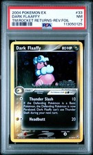 2004 POKEMON TEAM ROCKET RETURNS DARK FLAAFFY #33 REVERSE PSA 7 NM #113050125 on eBay